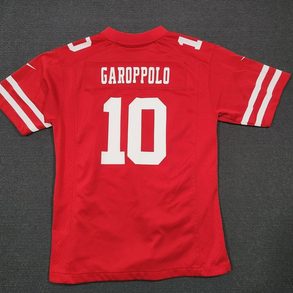 Nike Football Jersey Kids L 14/16 Red #10 Jimmy Garoppolo 49ers NFL On Field